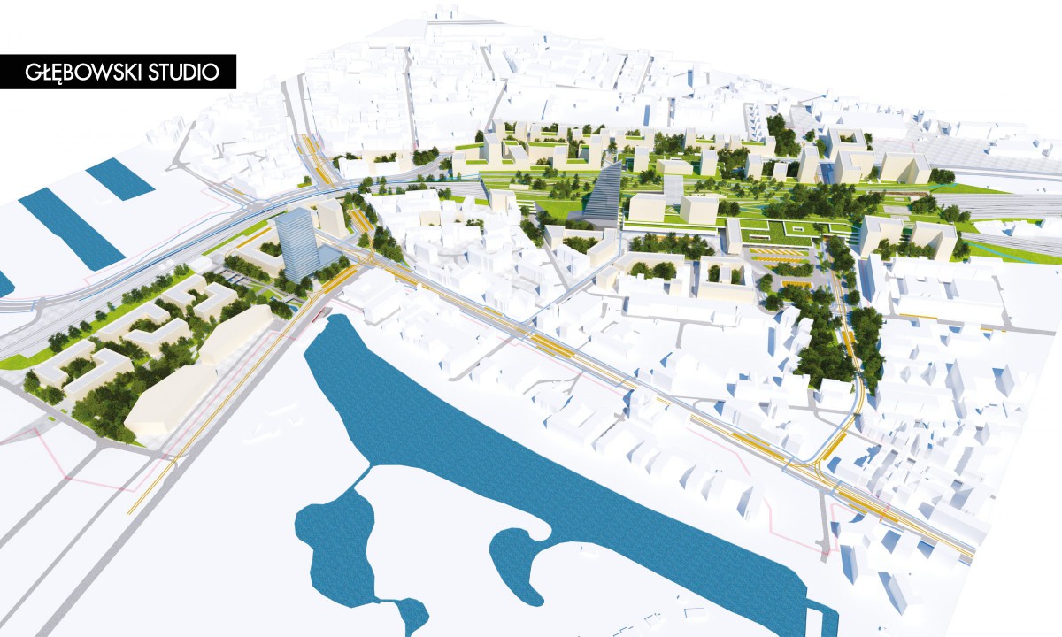 <div id="pln32" class="fg-caption-title">Obszar koncepcji - widok w kierunku północnym, wariant W32</div> Obszar koncepcji - widok w kierunku północnym, wariant W32